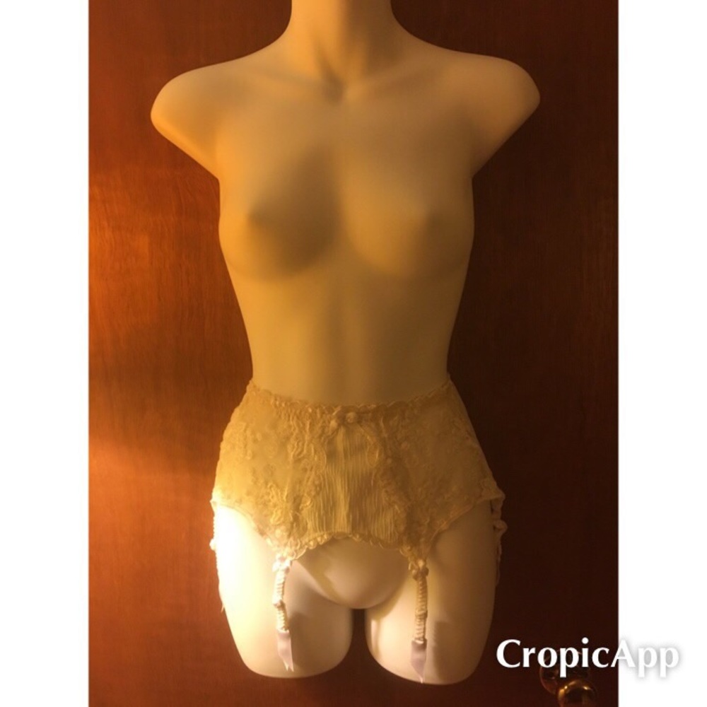 Vintage Lise Charmel Suspender Garter Belt.